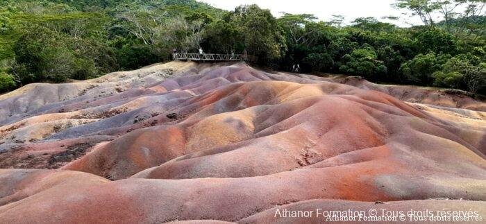 la terre aux 7 couleurs à Maurice