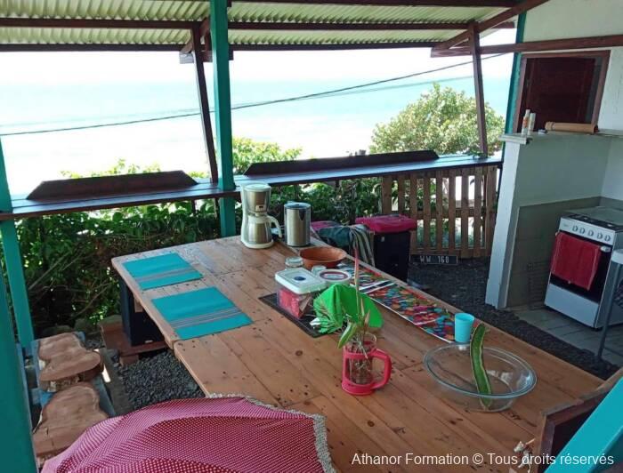 coin repas à l'auberge lors du séminaire athanor-formation